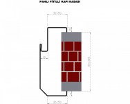 PAHLI  FİTİLLİ KAPI KASASI